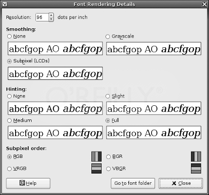 Дополнительные настройки шрифтов в GNOME