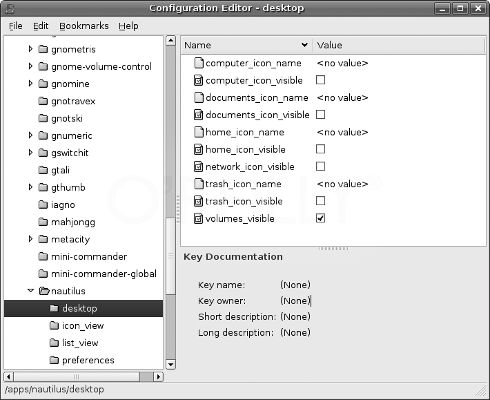 Ubuntu GNOME, gconf-editor