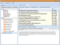 AIR-приложение (RSS-агрегатор), работающее в Ubuntu