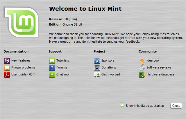 ссылки на ресурсы по Linux Mint