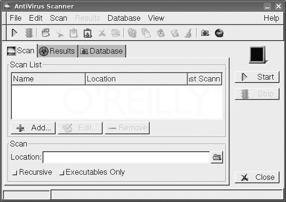 Сканер вирусов ClamAV в Ubuntu