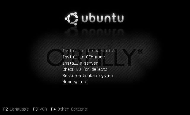 Инсталляция Ubuntu