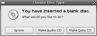 CD или DVD в Ubuntu