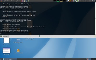 Guake - эмулятор терминала в Linux