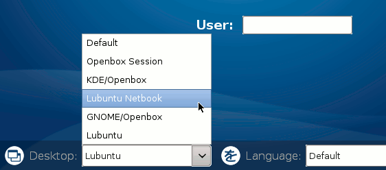 Lubuntu для нетбуков