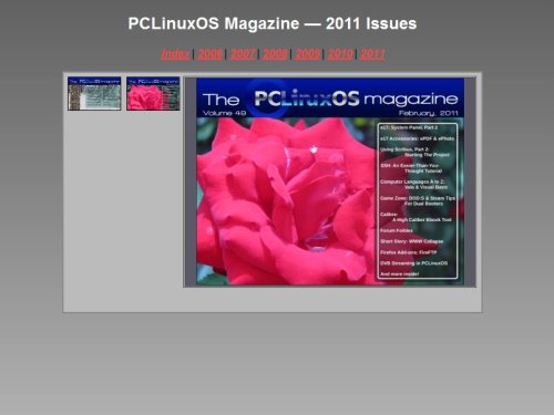 домашняя страница журнала PCLOS
