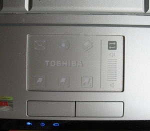 Тачпад ноутбука Toshiba