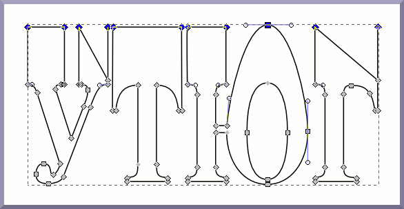 Inkscape: Подъем выделенных узлов