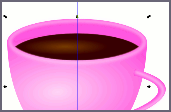Inkscape: Отрисовка кофе