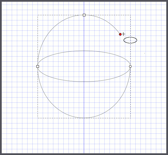 Canvas create oval. Дуга эллипса в компасе. Превращение круга в эллипс. Эллипс овал рисунок на бумаге в клетку. Рисуем овал по точкам.