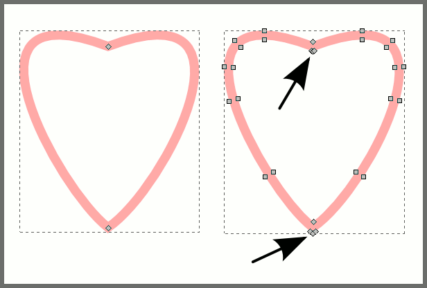 Inkscape: Оконтурить обводку