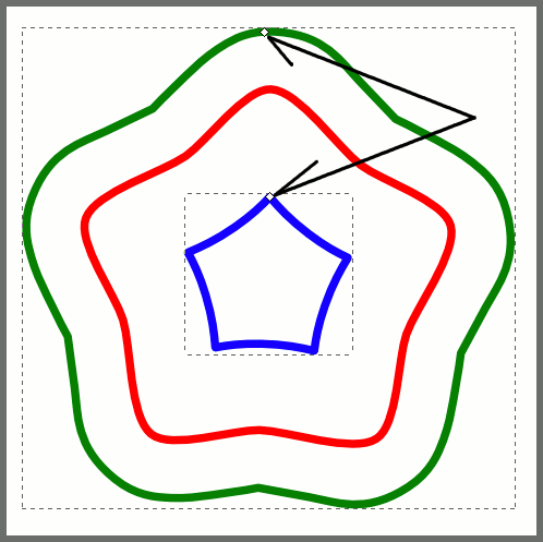 Inkscape: Динамическая втяжка